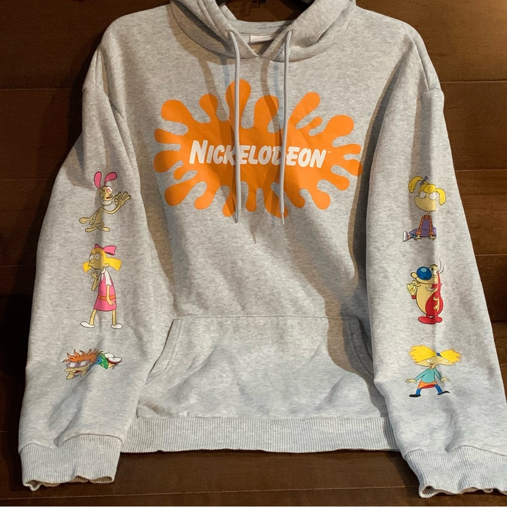 Like new Nickelodeon 90’s hoodie sweatshirt